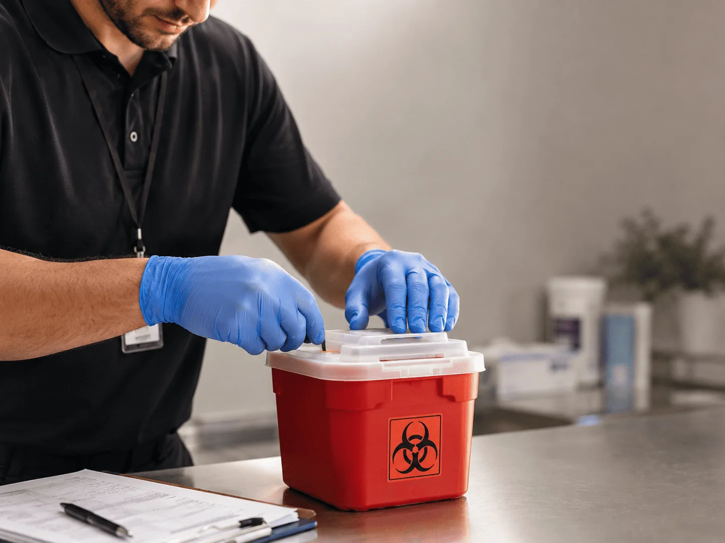 Why choose Sharps Waste Disposal in Moran, KS